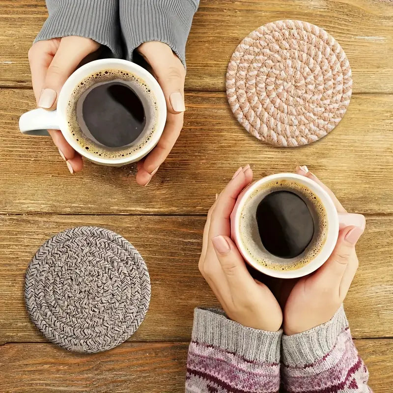 Onderzetters Solva - set van 8 luxe en kwalitatieve onderzetters