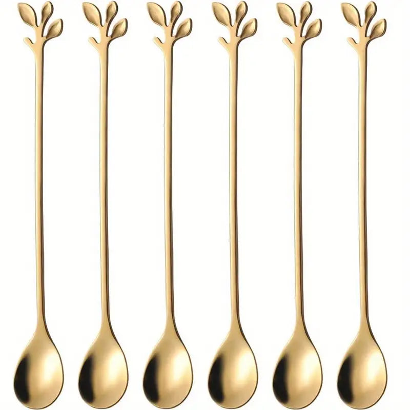 Long Spoon Set – Elegante Roestvrijstalen Lepels