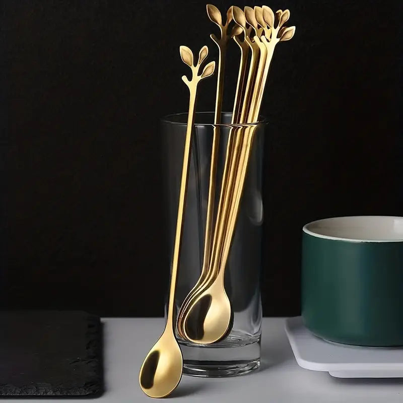 Long Spoon Set – Elegante Roestvrijstalen Lepels