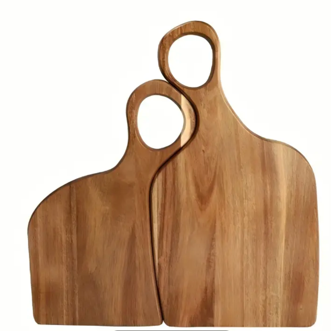 Luno Wood Set – Stijlvolle Japandi snijplank set