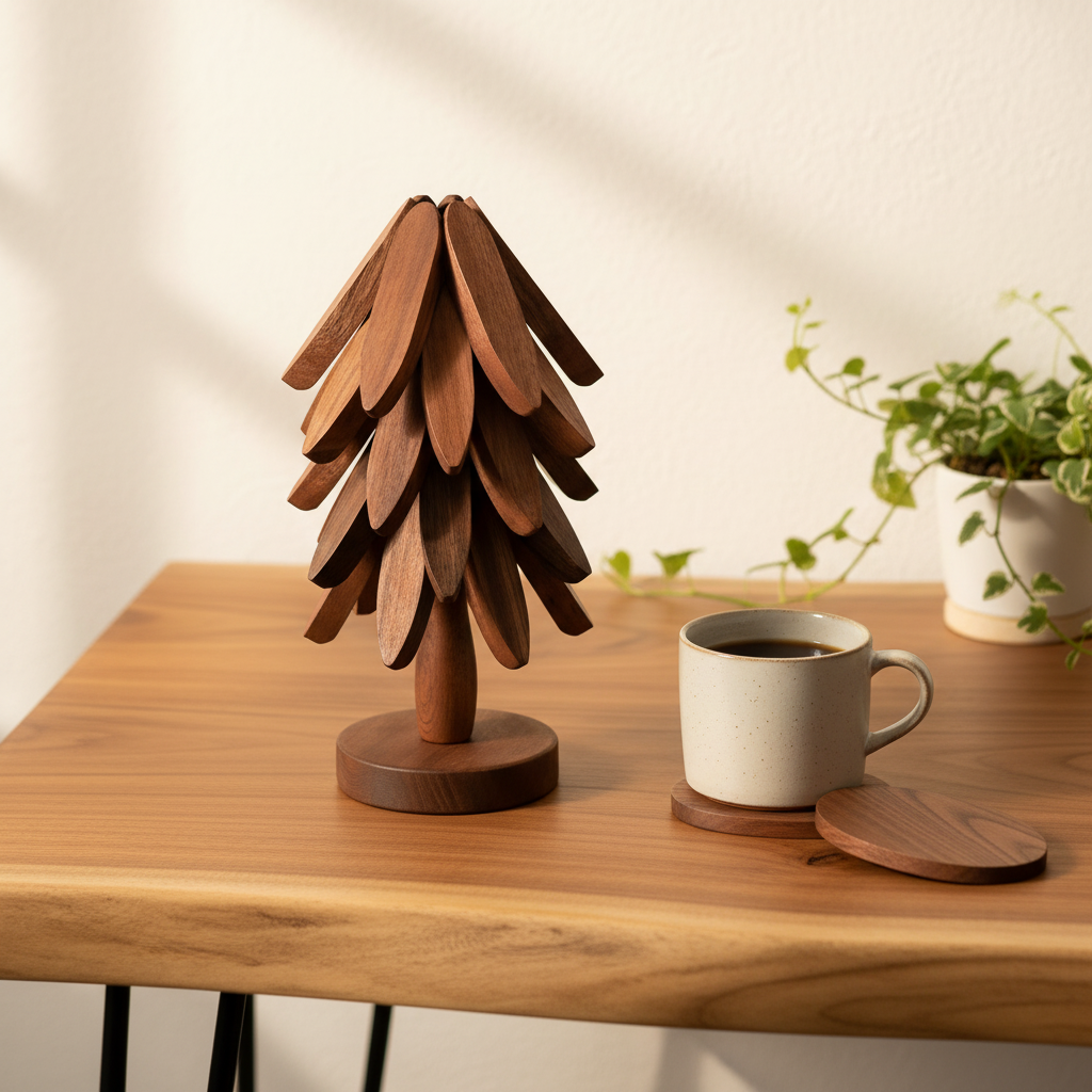 Hoku Tree in elegant interieur