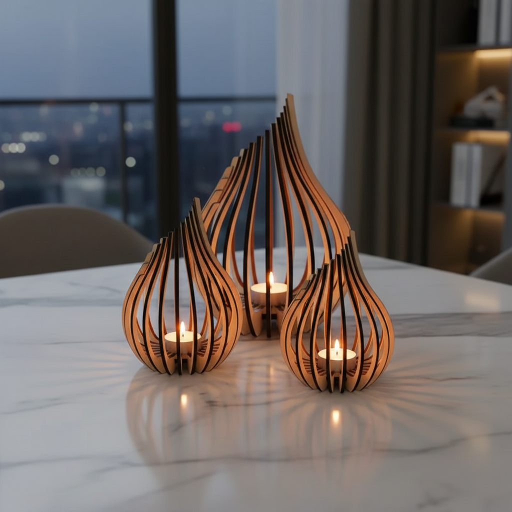 Set van 3 in driehoek